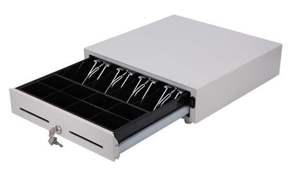 CE ROHS Manual Cash Drawer POS  / USB Cash Register Drawer 410M For Market Restaurant