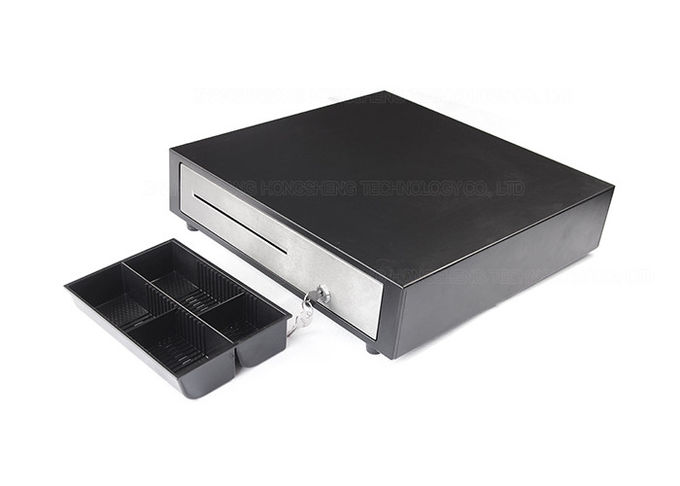 De zwarte Plastic Kleinhandelsinterface van USB van de Contant geldlade met Katrolspoor 4242P